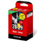 ����� ���������� Lexmark 18C1520E Color 29 + Black 28
