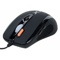���� A4TECH X-718BK Oscar Optical Gaming Mouse Black USB [X-718BK]